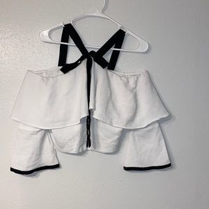 Large white forever 21 shirt